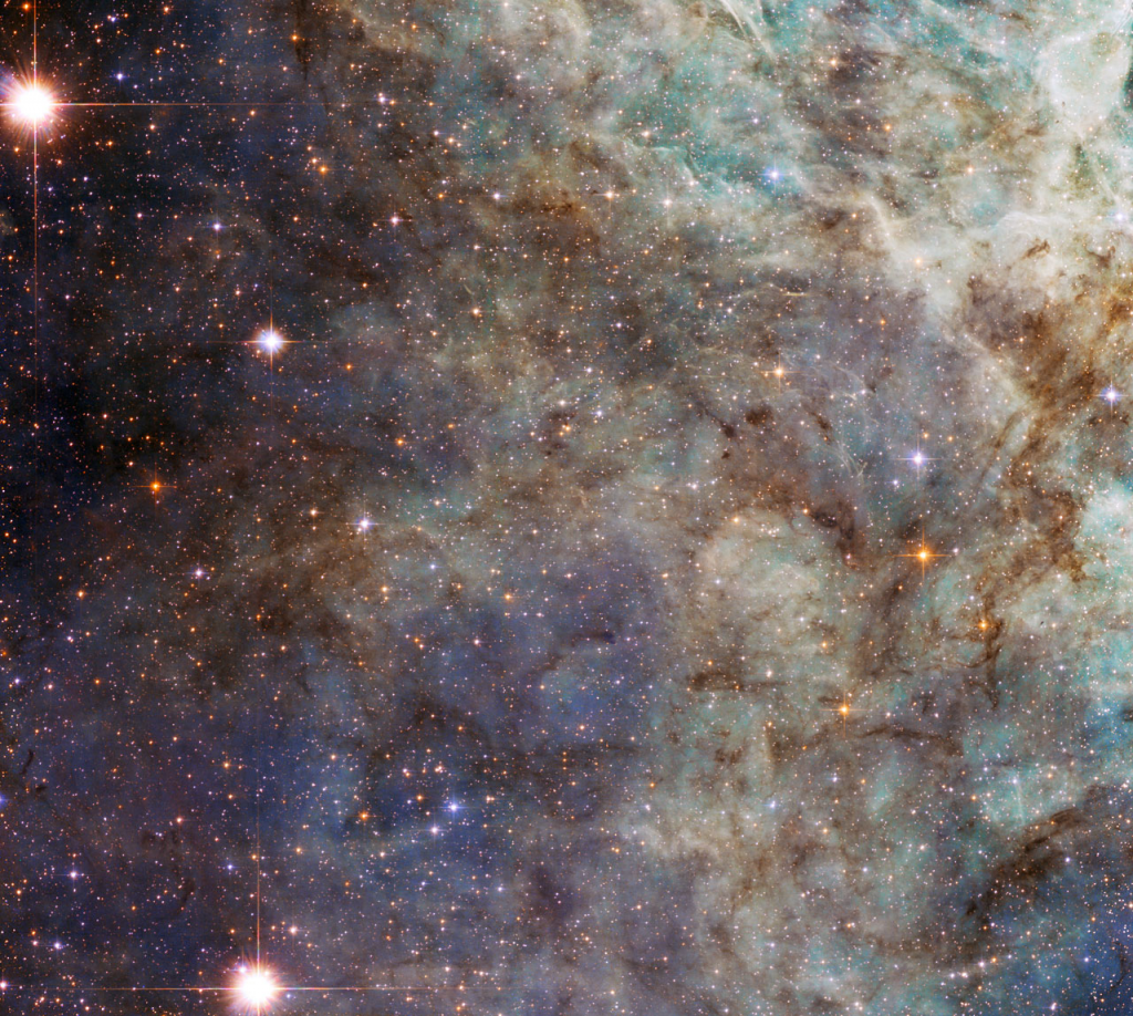 Nebulosa Tarántula imagen Hubble