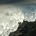 Hielo con agua